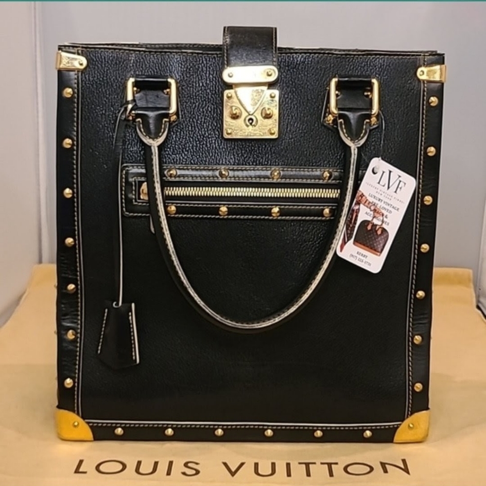 SOLD Louis Vuitton Vintage   2003 RARE SAHALI          LEATHER 'LE FABULEUX